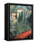 Landscape, South of France, 1919-Amedeo Modigliani-Framed Stretched Canvas