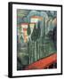 Landscape, South of France, 1919-Amedeo Modigliani-Framed Premium Giclee Print