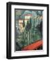 Landscape, South of France, 1919-Amedeo Modigliani-Framed Premium Giclee Print