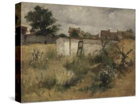 Landscape Study from Barbizon, 1878-Carl Larsson-Stretched Canvas