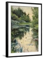 Landscape Study of Mora-Anders Zorn-Framed Giclee Print