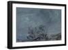 Landscape Study-Paul Sandby-Framed Giclee Print