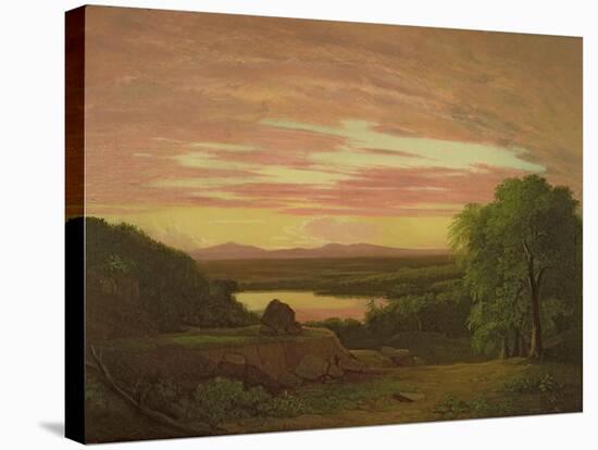 Landscape, Sunset, 1838-Asher Brown Durand-Stretched Canvas