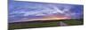 Landscape, Sunset, Fields, Sky, Bavaria, Germany, Europe-David & Micha Sheldon-Mounted Photographic Print