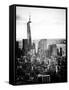 Landscape Sunset View, One World Trade Center, Manhattan, New York Vintage-Philippe Hugonnard-Framed Stretched Canvas