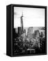 Landscape Sunset View, One World Trade Center, Manhattan, New York Vintage-Philippe Hugonnard-Framed Stretched Canvas