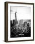 Landscape Sunset View, One World Trade Center, Manhattan, New York Vintage-Philippe Hugonnard-Framed Photographic Print