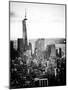 Landscape Sunset View, One World Trade Center, Manhattan, New York Vintage-Philippe Hugonnard-Mounted Photographic Print