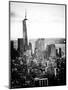 Landscape Sunset View, One World Trade Center, Manhattan, New York Vintage-Philippe Hugonnard-Mounted Photographic Print