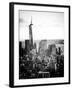 Landscape Sunset View, One World Trade Center, Manhattan, New York Vintage-Philippe Hugonnard-Framed Premium Photographic Print