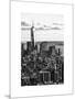 Landscape Sunset View, One World Trade Center, Manhattan, New York, White Frame-Philippe Hugonnard-Mounted Art Print