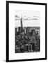 Landscape Sunset View, One World Trade Center, Manhattan, New York, White Frame-Philippe Hugonnard-Framed Art Print