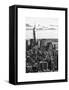 Landscape Sunset View, One World Trade Center, Manhattan, New York, White Frame-Philippe Hugonnard-Framed Stretched Canvas