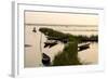 Landscape, Tam Giang Lagoon, Hue, Thua Thien Hue Province, Vietnam, Indochina, Southeast Asia, Asia-Nathalie Cuvelier-Framed Photographic Print