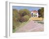 Landscape, the House with the Red Roof, 1924-Félix Vallotton-Framed Giclee Print