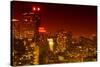 Landscape - The New Yorker - Manhattan by Night - New York City - United States-Philippe Hugonnard-Stretched Canvas