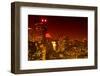 Landscape - The New Yorker - Manhattan by Night - New York City - United States-Philippe Hugonnard-Framed Photographic Print