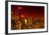 Landscape - The New Yorker - Manhattan by Night - New York City - United States-Philippe Hugonnard-Framed Photographic Print