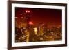 Landscape - The New Yorker - Manhattan by Night - New York City - United States-Philippe Hugonnard-Framed Photographic Print