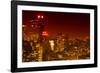 Landscape - The New Yorker - Manhattan by Night - New York City - United States-Philippe Hugonnard-Framed Photographic Print