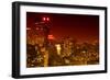 Landscape - The New Yorker - Manhattan by Night - New York City - United States-Philippe Hugonnard-Framed Photographic Print