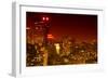 Landscape - The New Yorker - Manhattan by Night - New York City - United States-Philippe Hugonnard-Framed Photographic Print