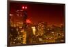 Landscape - The New Yorker - Manhattan by Night - New York City - United States-Philippe Hugonnard-Framed Photographic Print