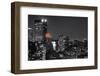 Landscape - The New Yorker - Manhattan by Night - New York City - United States-Philippe Hugonnard-Framed Photographic Print