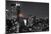 Landscape - The New Yorker - Manhattan by Night - New York City - United States-Philippe Hugonnard-Mounted Photographic Print