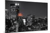 Landscape - The New Yorker - Manhattan by Night - New York City - United States-Philippe Hugonnard-Mounted Photographic Print