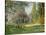 Landscape: The Parc Monceau, 1876-Claude Monet-Stretched Canvas