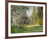 Landscape-The Parc Monceau-Claude Monet-Framed Art Print