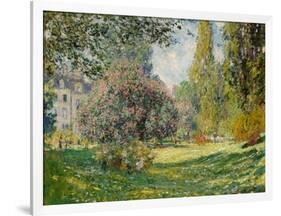 Landscape-The Parc Monceau-Claude Monet-Framed Art Print