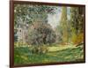 Landscape-The Parc Monceau-Claude Monet-Framed Art Print