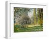 Landscape-The Parc Monceau-Claude Monet-Framed Art Print