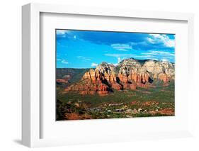 Landscape - Thunder Mountains - Sedona - Arizona - United States-Philippe Hugonnard-Framed Photographic Print