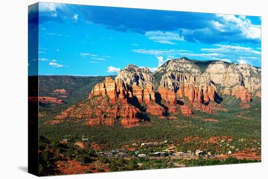 Landscape - Thunder Mountains - Sedona - Arizona - United States-Philippe Hugonnard-Stretched Canvas