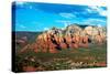 Landscape - Thunder Mountains - Sedona - Arizona - United States-Philippe Hugonnard-Stretched Canvas