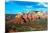 Landscape - Thunder Mountains - Sedona - Arizona - United States-Philippe Hugonnard-Mounted Photographic Print