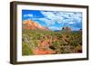 Landscape - Thunder Mountains - Sedona - Arizona - United States-Philippe Hugonnard-Framed Photographic Print