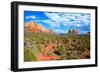 Landscape - Thunder Mountains - Sedona - Arizona - United States-Philippe Hugonnard-Framed Photographic Print