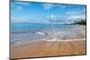 Landscape Tranquil Beach. Hawaii Background, Tropical Hawaiian Paradise.-Volodymyr Tverdokhlib-Mounted Photographic Print