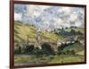 Landscape, Vetheuil-Claude Monet-Framed Art Print