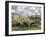 Landscape, Vetheuil-Claude Monet-Framed Art Print