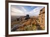 Landscape view from Great Mis Tor, Dartmoor, Devon, UK-Ross Hoddinott / 2020VISION-Framed Photographic Print