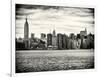 Landscape View Manhattan with the Empire State Building and Chrysler Building - New York-Philippe Hugonnard-Framed Photographic Print