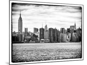 Landscape View Manhattan with the Empire State Building and Chrysler Building - New York-Philippe Hugonnard-Mounted Photographic Print