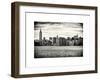 Landscape View Manhattan with the Empire State Building and Chrysler Building - New York-Philippe Hugonnard-Framed Art Print