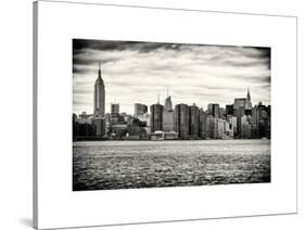 Landscape View Manhattan with the Empire State Building and Chrysler Building - New York-Philippe Hugonnard-Stretched Canvas