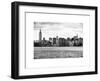 Landscape View Manhattan with the Empire State Building and Chrysler Building - New York-Philippe Hugonnard-Framed Art Print